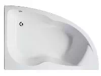 Baignoire d'angle asymétrique avec espace douche de marque Jacob Delafon Baignoire d’angle asymétrique avec espace douche