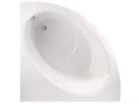 Baignoire en quart de cercle avec espace douche de marque Jacob Delafon Baignoire d’angle quart de rond avec espace douche