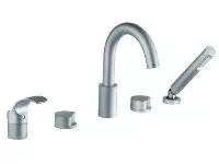 Mitigeur bain-douche 5 trous de marque Jacob Delafon Mitigeur bain-douche 5 trous